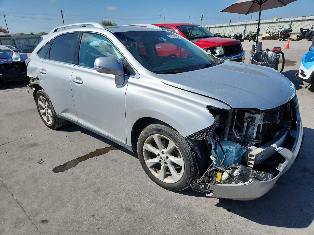 2012 Lexus Rx 350 Silver vin: 2T2ZK1BAXCC079292