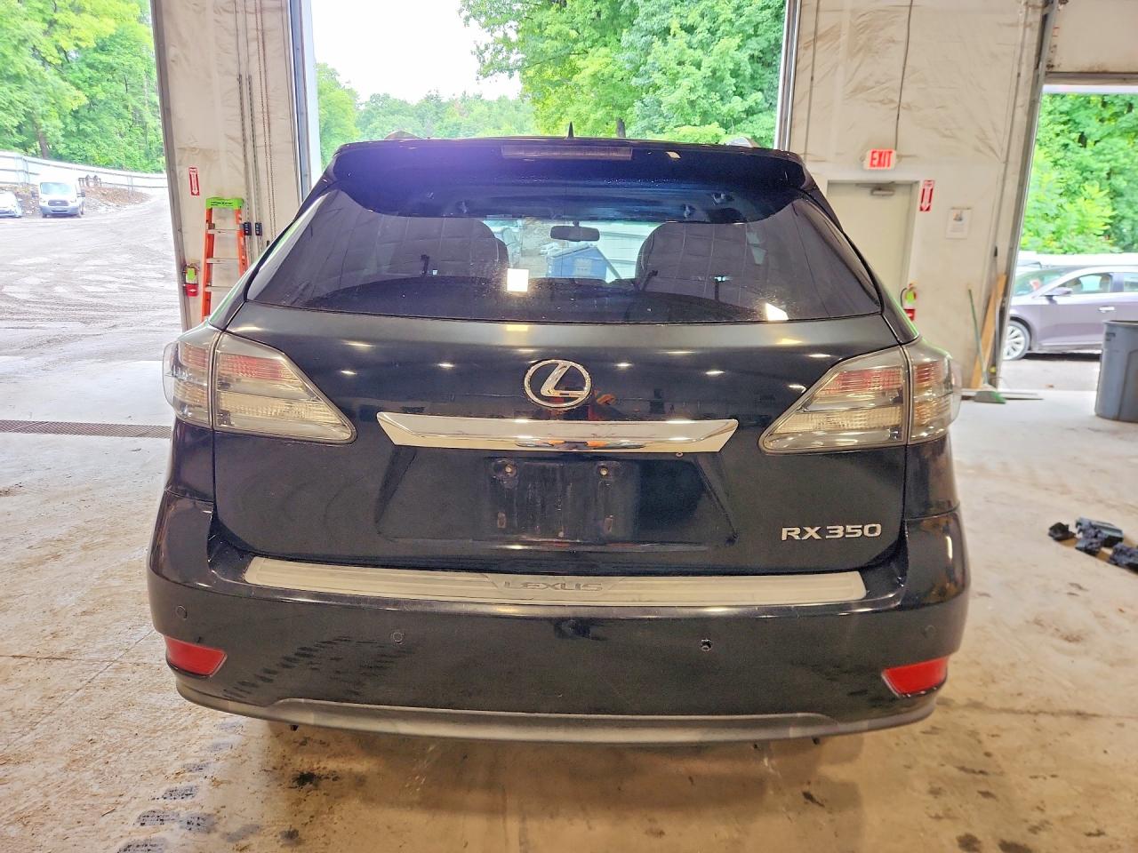 2012 Lexus Rx 350 Black vin: 2T2ZK1BAXCC079776