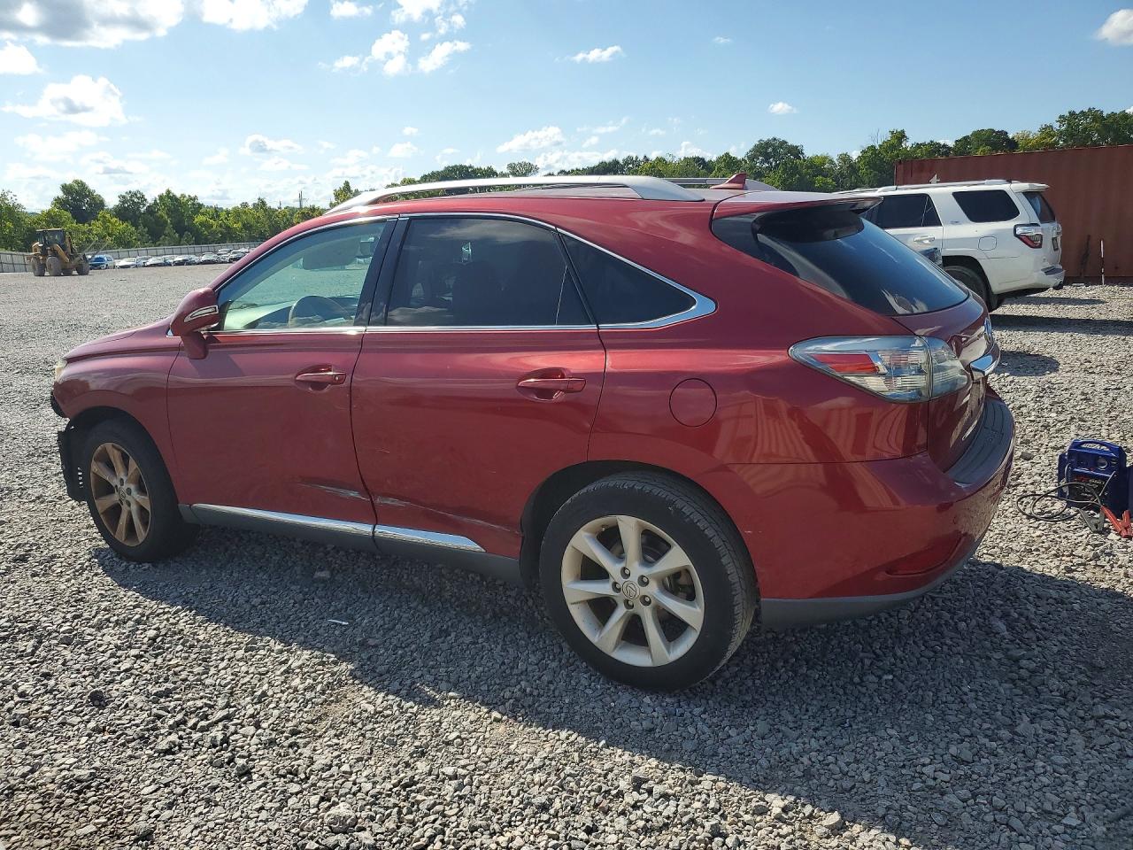 2012 Lexus Rx 350 Red vin: 2T2ZK1BAXCC080488