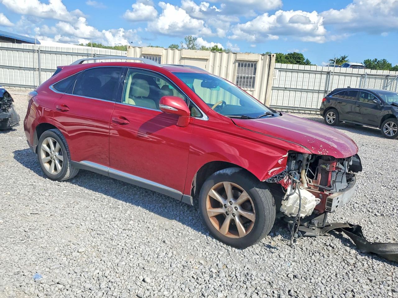2012 Lexus Rx 350 Red vin: 2T2ZK1BAXCC080488