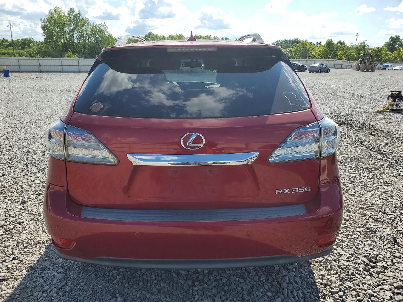 2012 Lexus Rx 350 Red vin: 2T2ZK1BAXCC080488
