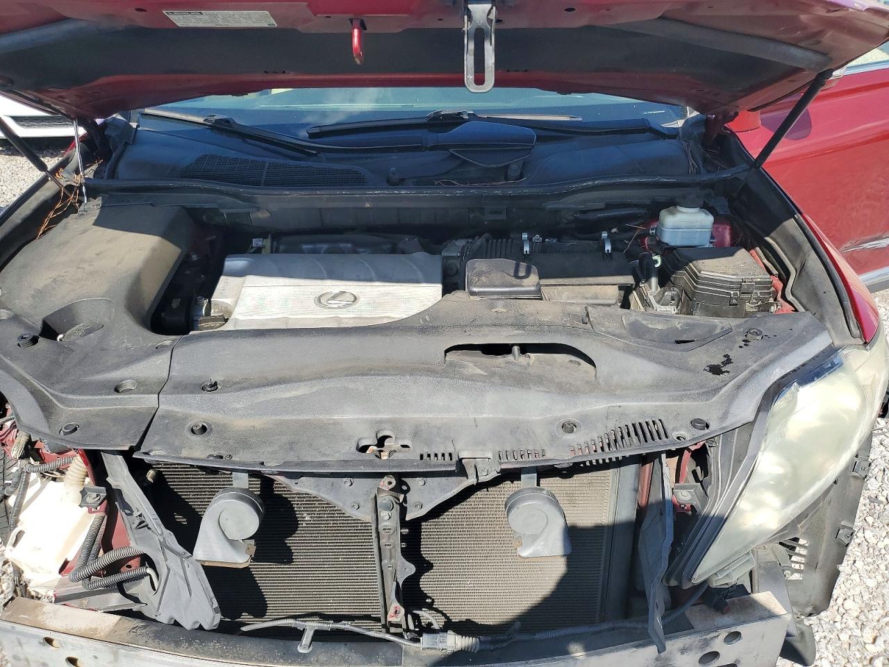 2012 Lexus Rx 350 Red vin: 2T2ZK1BAXCC080488
