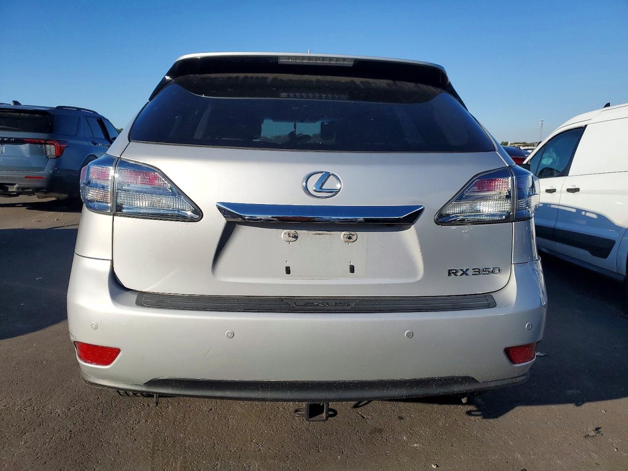 2012 Lexus Rx 350 Base Silver vin: 2T2ZK1BAXCC082290