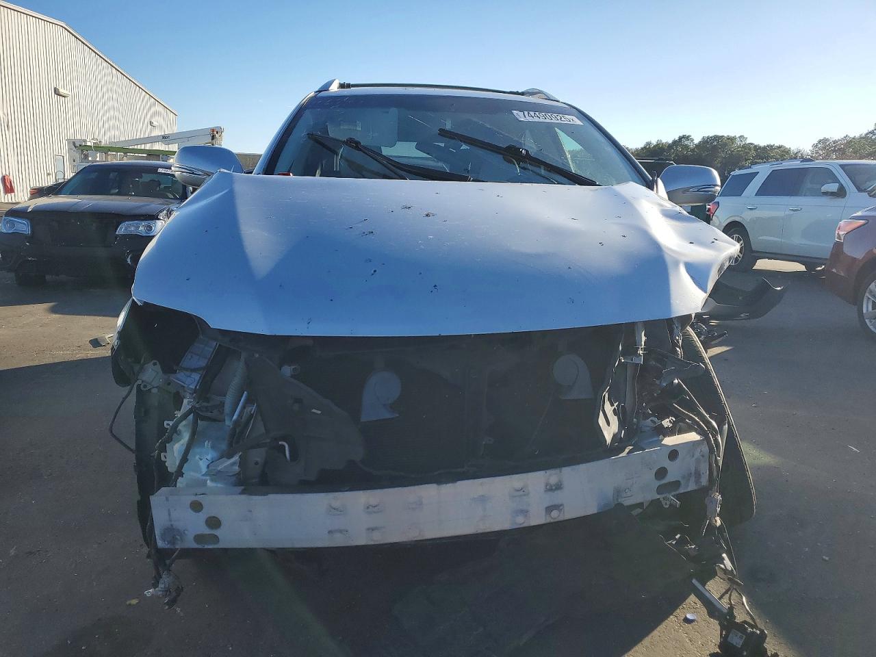 2012 Lexus Rx 350 Base Silver vin: 2T2ZK1BAXCC082290