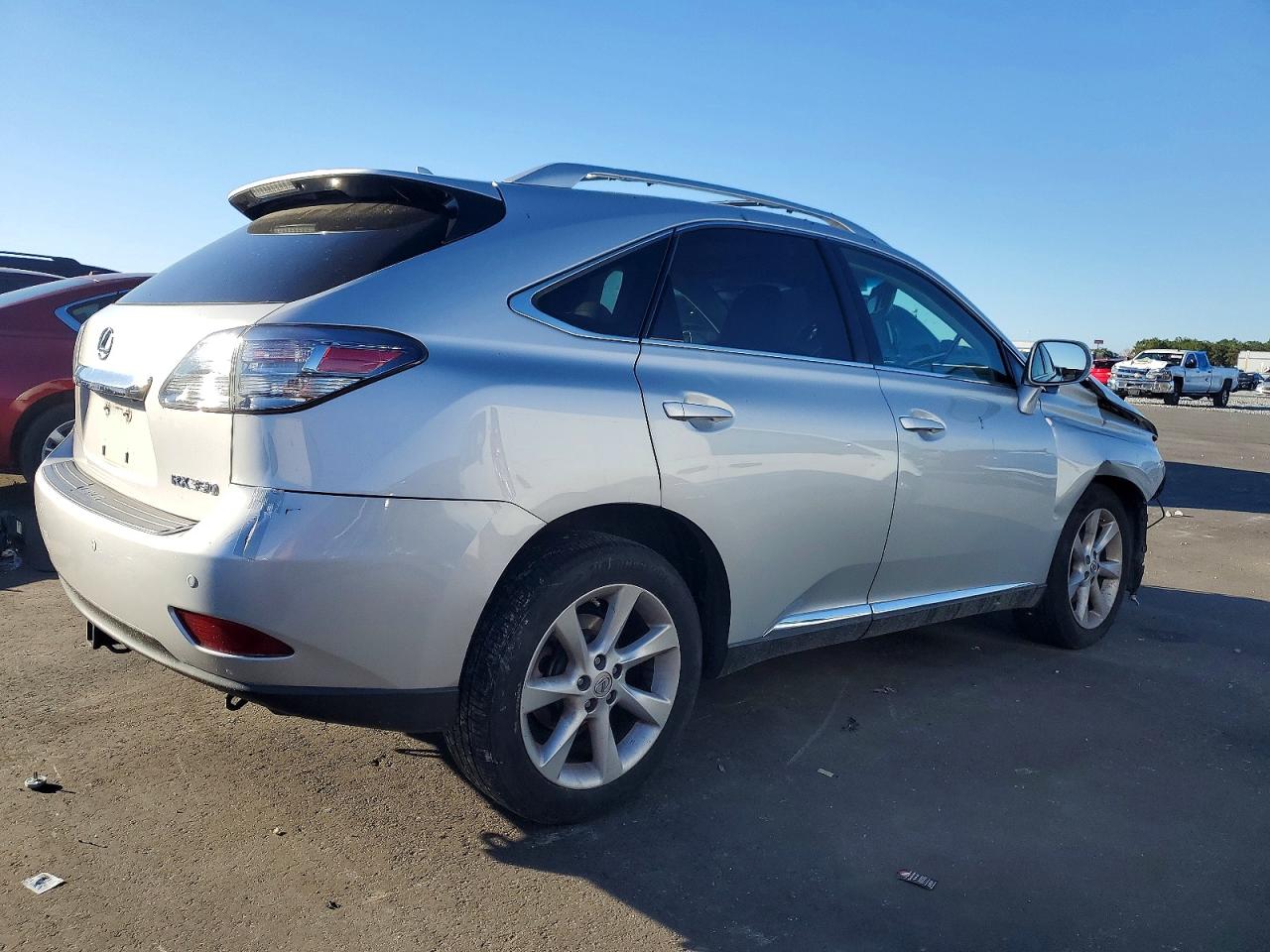 2012 Lexus Rx 350 Base Silver vin: 2T2ZK1BAXCC082290