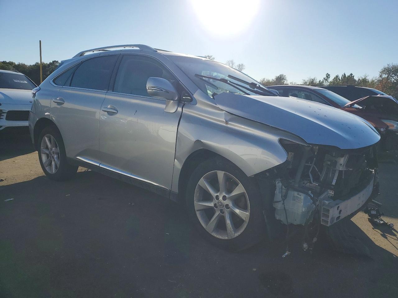 2012 Lexus Rx 350 Base Silver vin: 2T2ZK1BAXCC082290