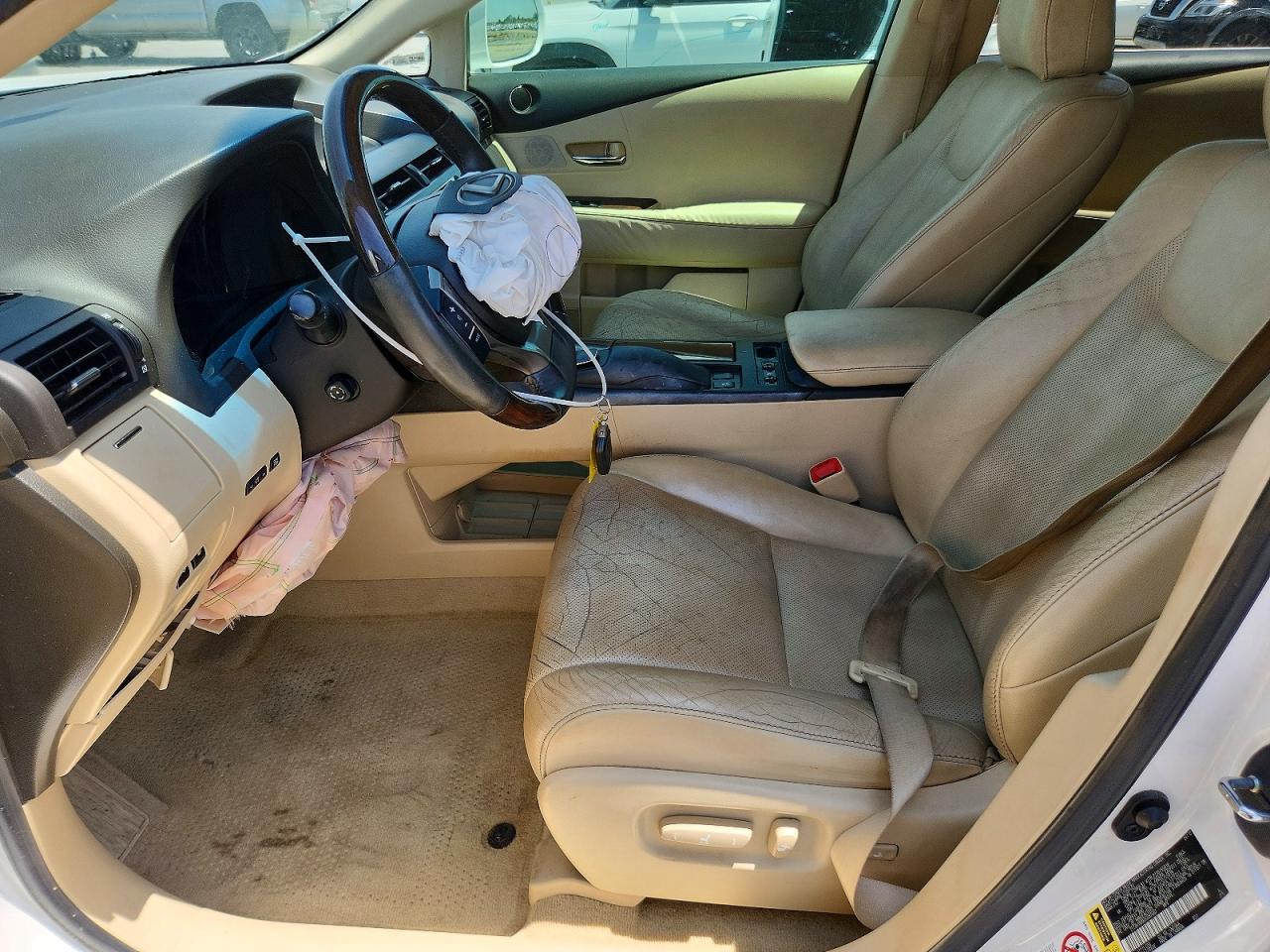 2013 Lexus Rx 350 White vin: 2T2ZK1BAXDC087667