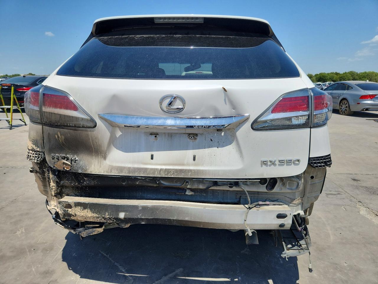 2013 Lexus Rx 350 White vin: 2T2ZK1BAXDC087667