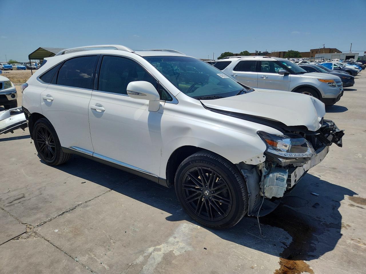 2013 Lexus Rx 350 White vin: 2T2ZK1BAXDC087667