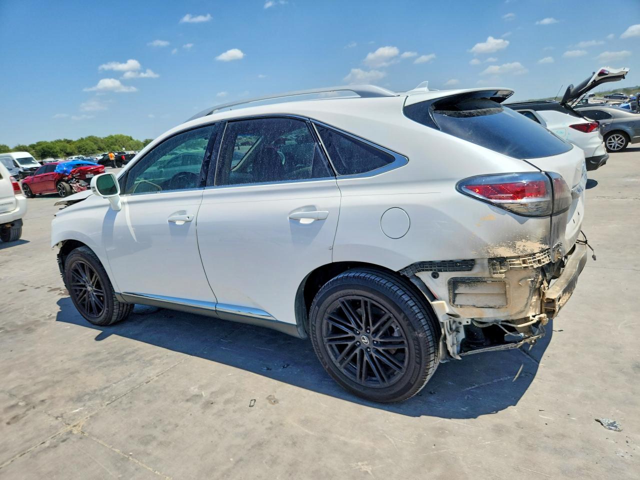 2013 Lexus Rx 350 White vin: 2T2ZK1BAXDC087667