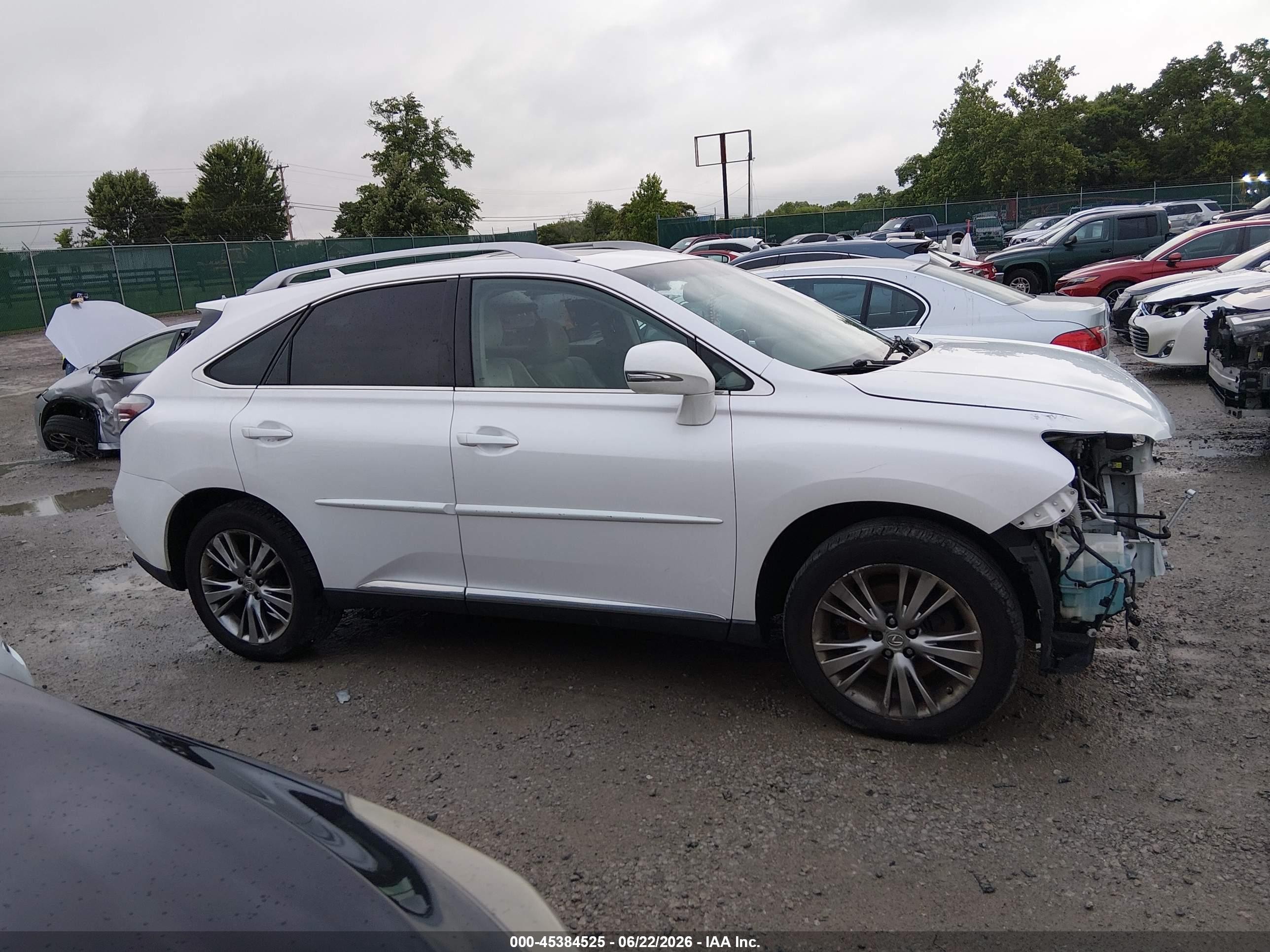 2013 Lexus Rx 350   White vin: 2T2ZK1BAXDC091797