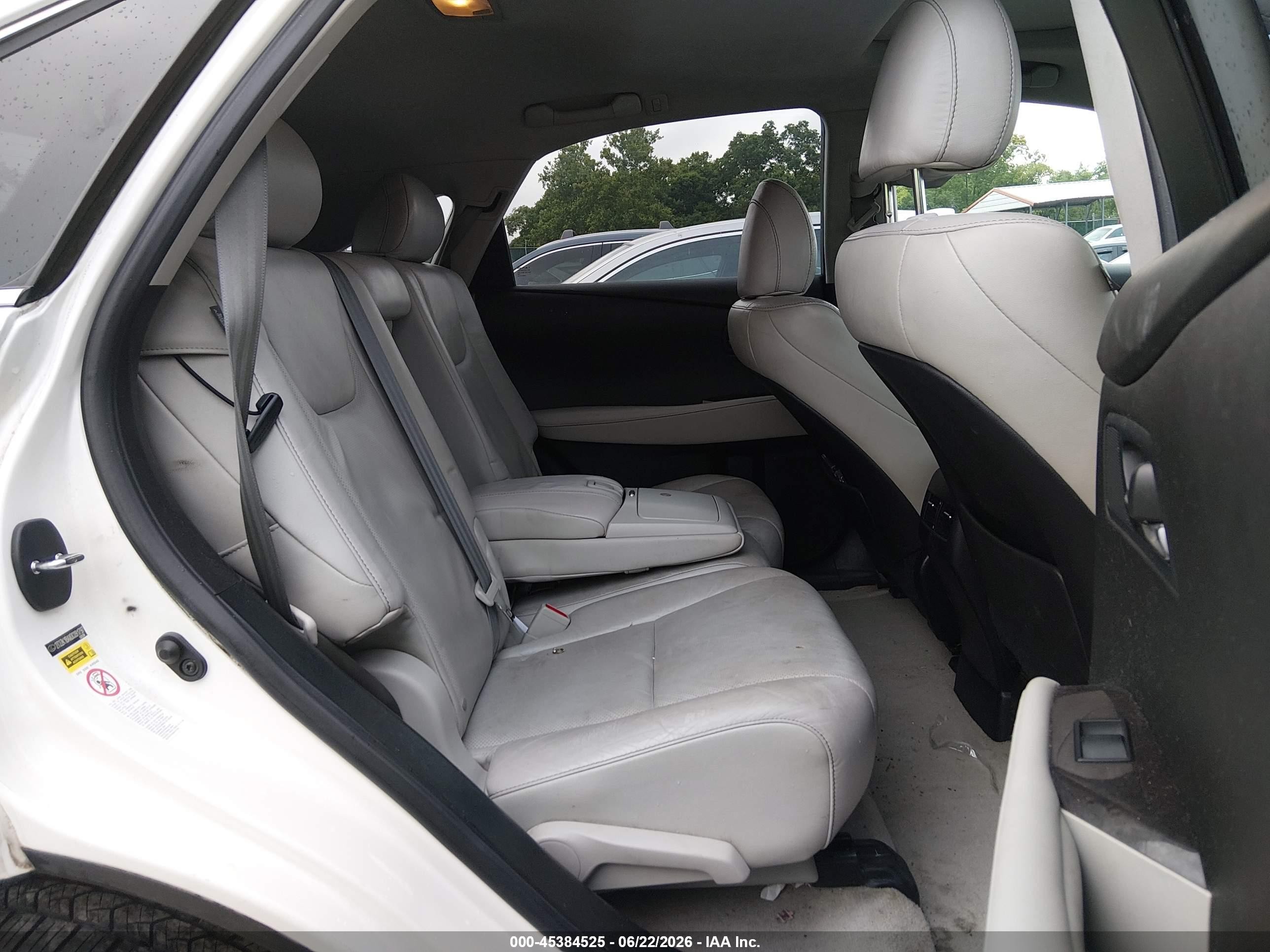 2013 Lexus Rx 350   White vin: 2T2ZK1BAXDC091797