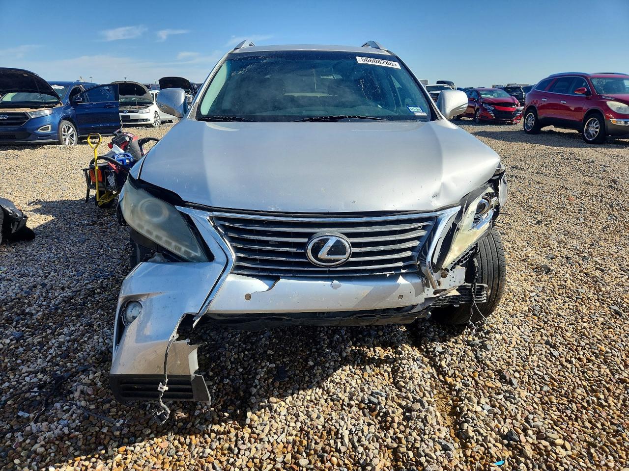 2013 Lexus Rx 350 Silver vin: 2T2ZK1BAXDC092416