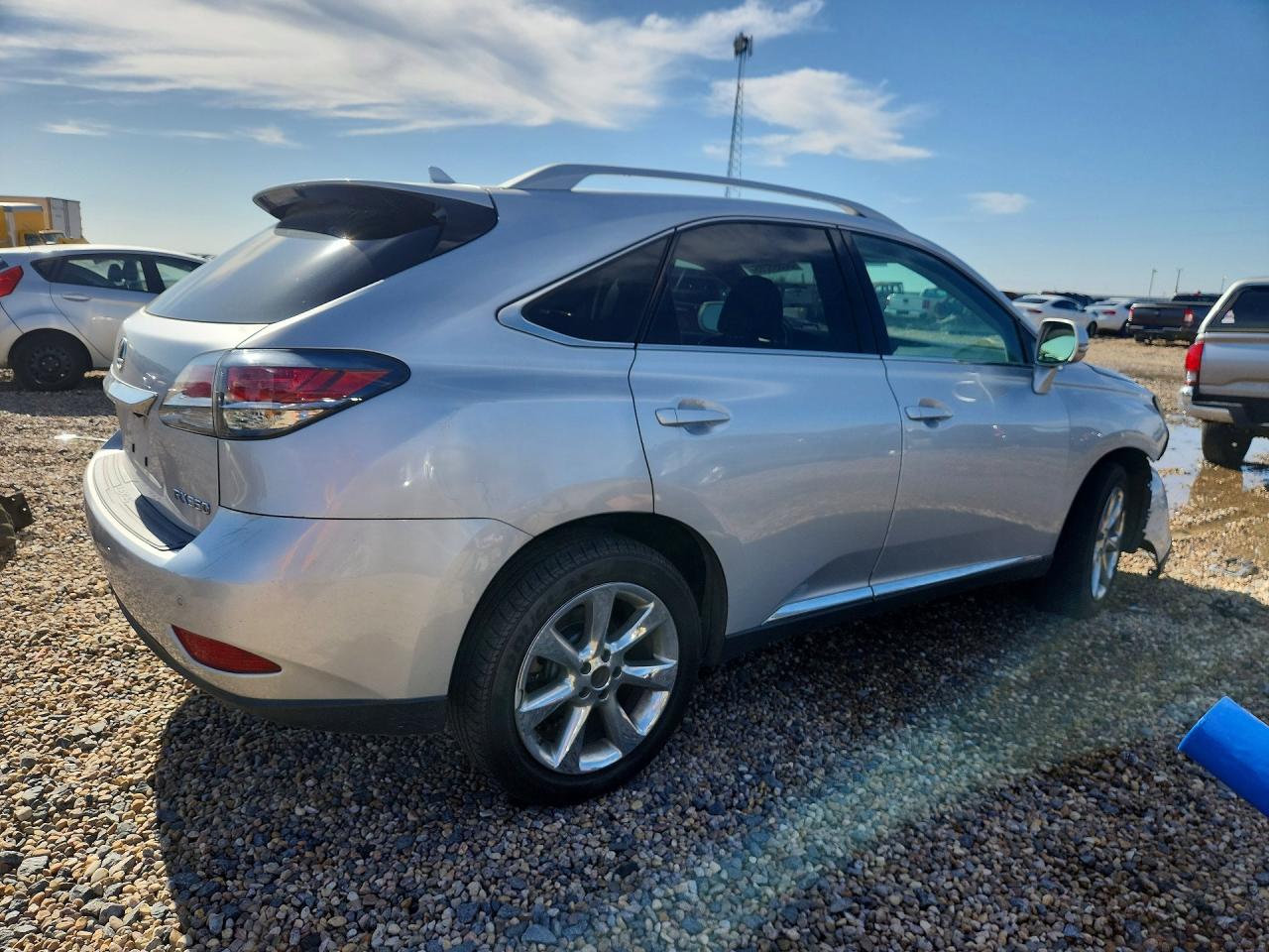 2013 Lexus Rx 350 Silver vin: 2T2ZK1BAXDC092416