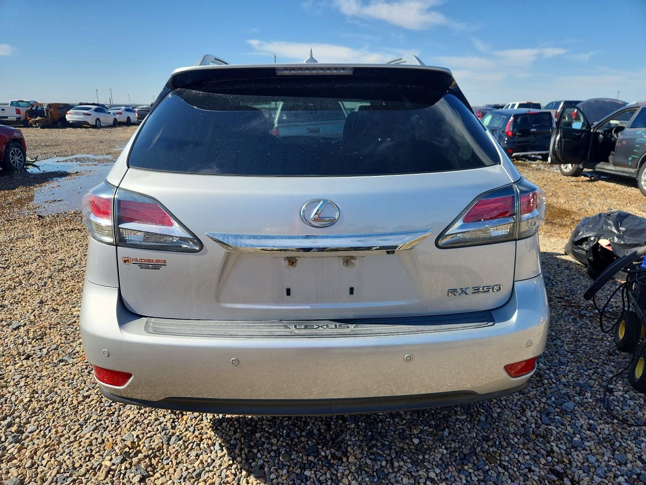 2013 Lexus Rx 350 Silver vin: 2T2ZK1BAXDC092416