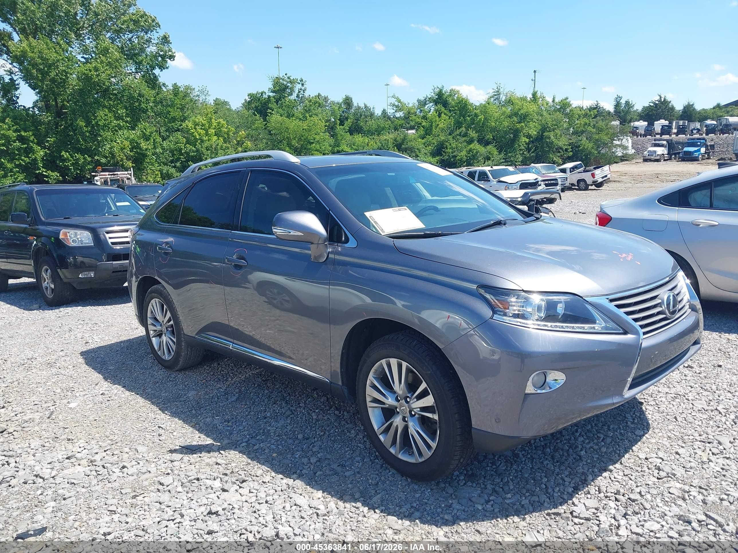 2013 Lexus Rx 350   Gray vin: 2T2ZK1BAXDC102863