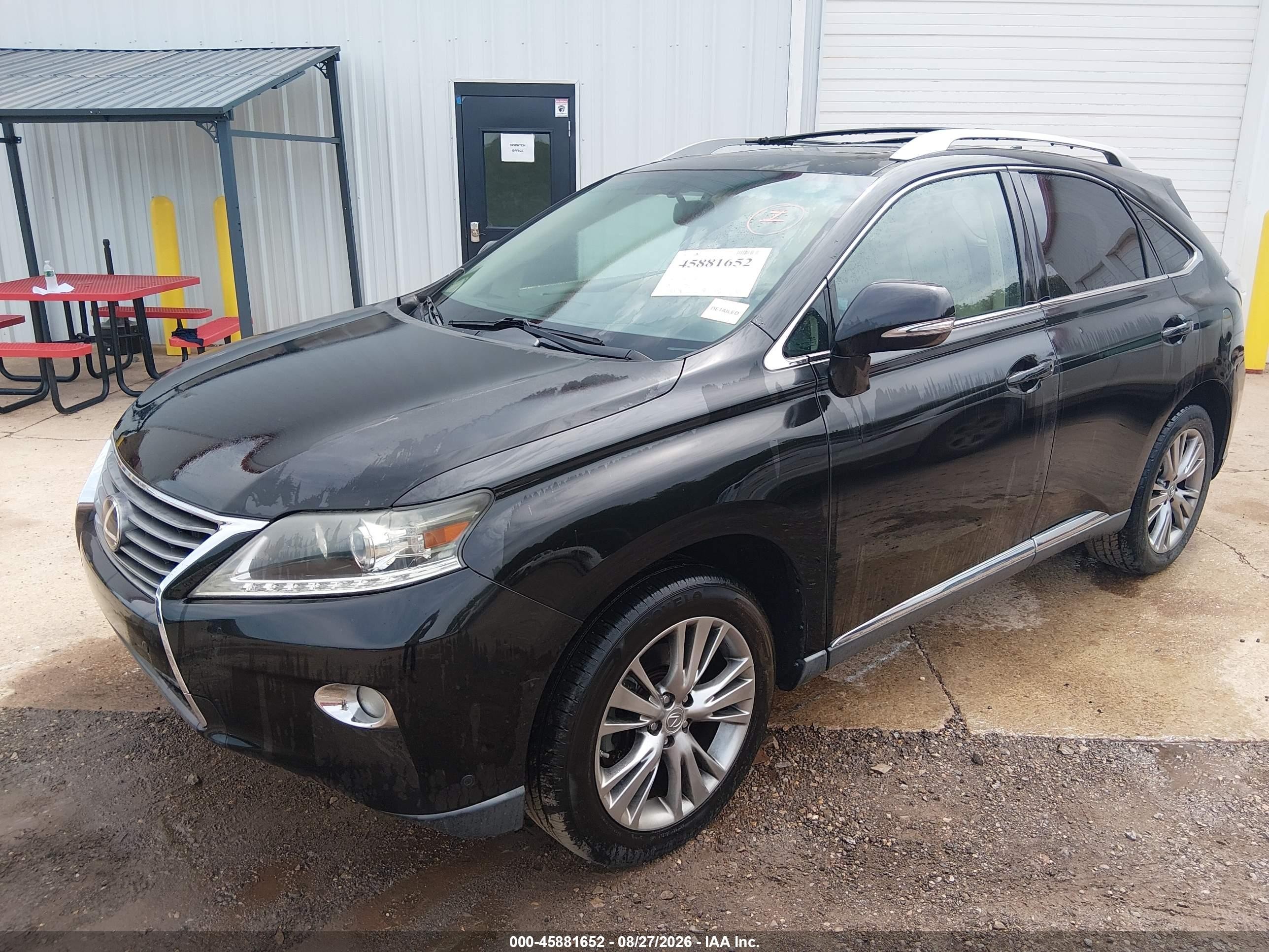 2013 Lexus Rx 350 Black vin: 2T2ZK1BAXDC106346