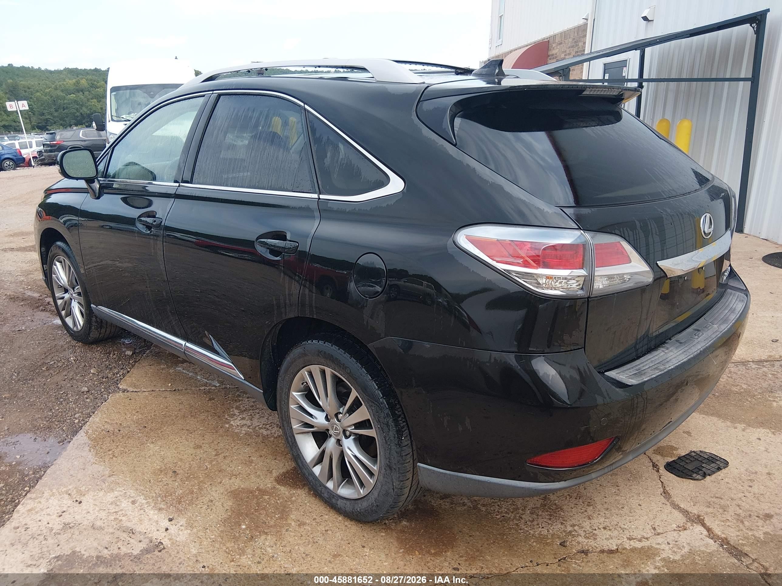 2013 Lexus Rx 350 Black vin: 2T2ZK1BAXDC106346