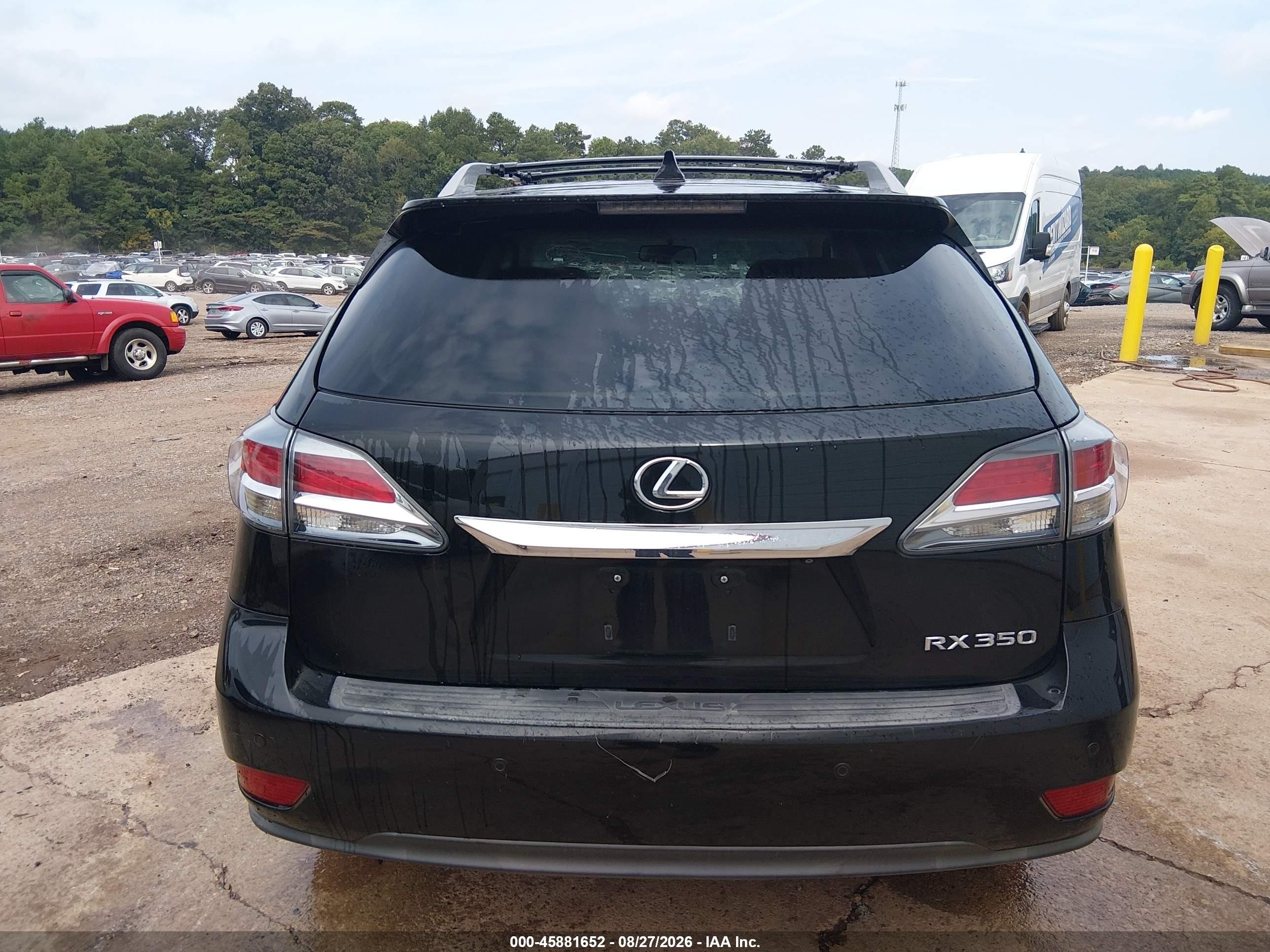 2013 Lexus Rx 350 Black vin: 2T2ZK1BAXDC106346