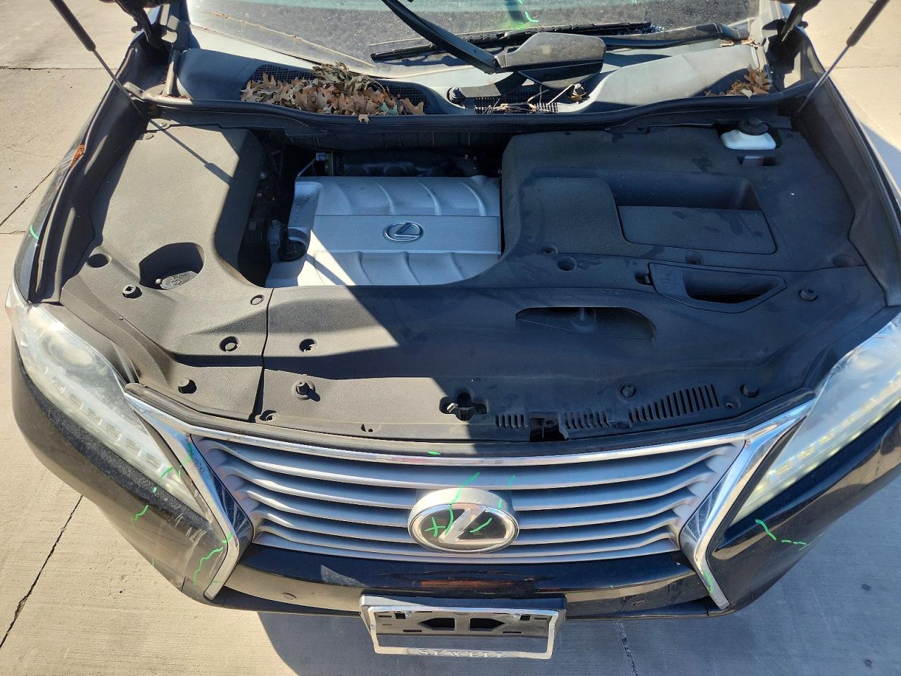 2013 Lexus Rx 350 Black vin: 2T2ZK1BAXDC107786