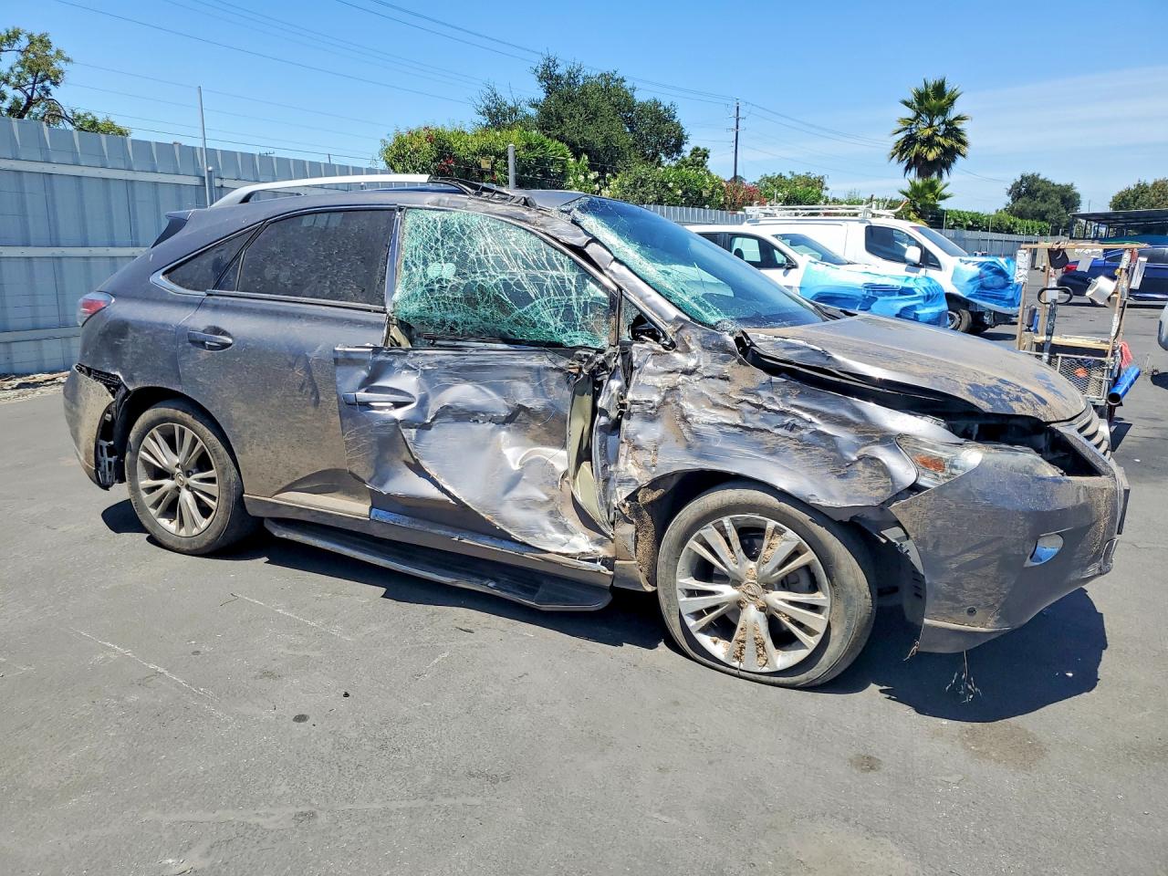 2013 Lexus Rx 350 Gray vin: 2T2ZK1BAXDC110378