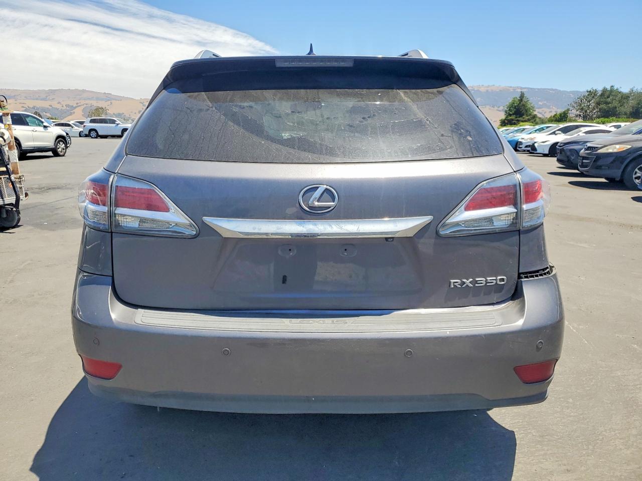 2013 Lexus Rx 350 Gray vin: 2T2ZK1BAXDC110378