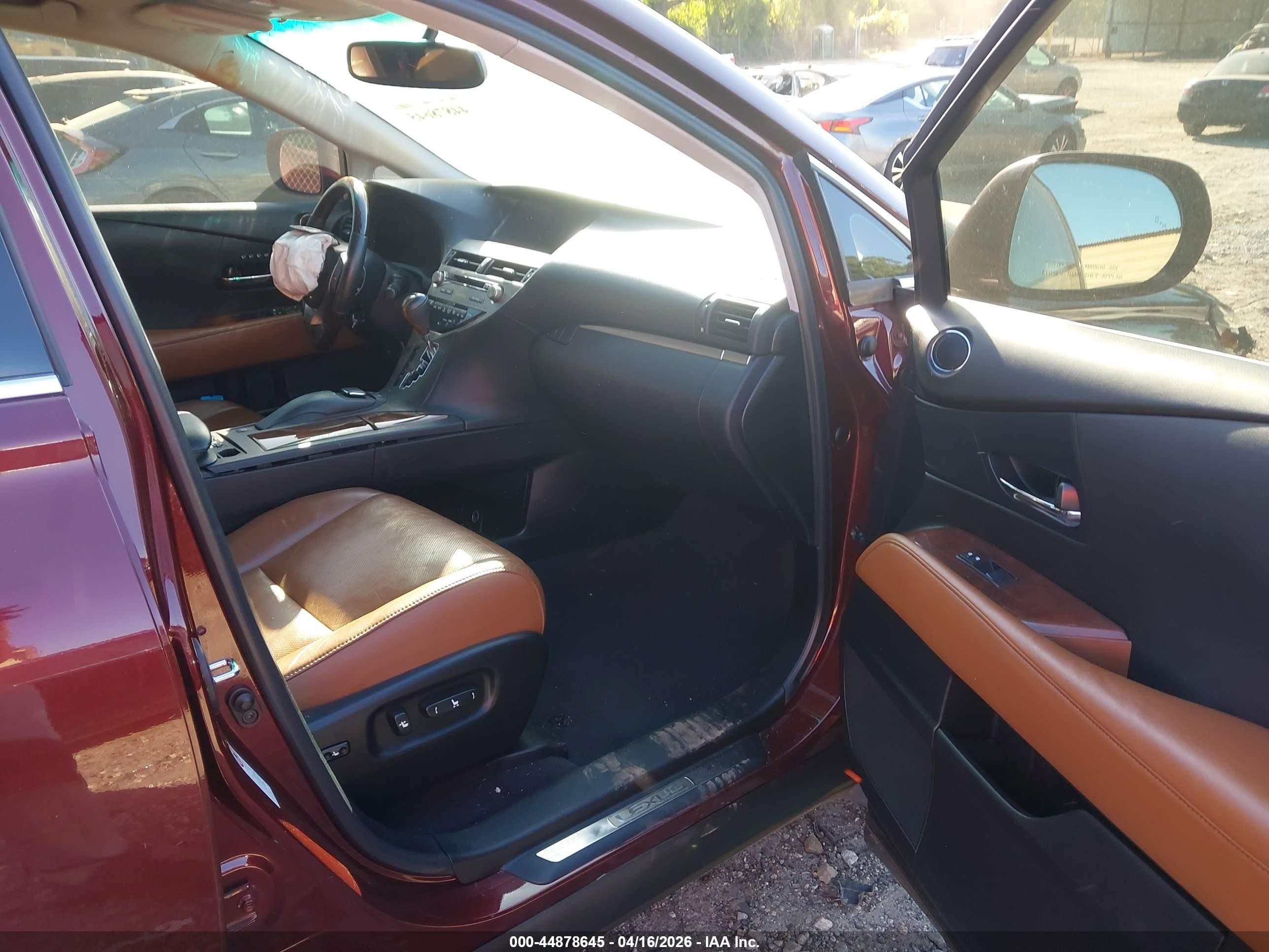 2013 Lexus Rx 350   Red vin: 2T2ZK1BAXDC115953