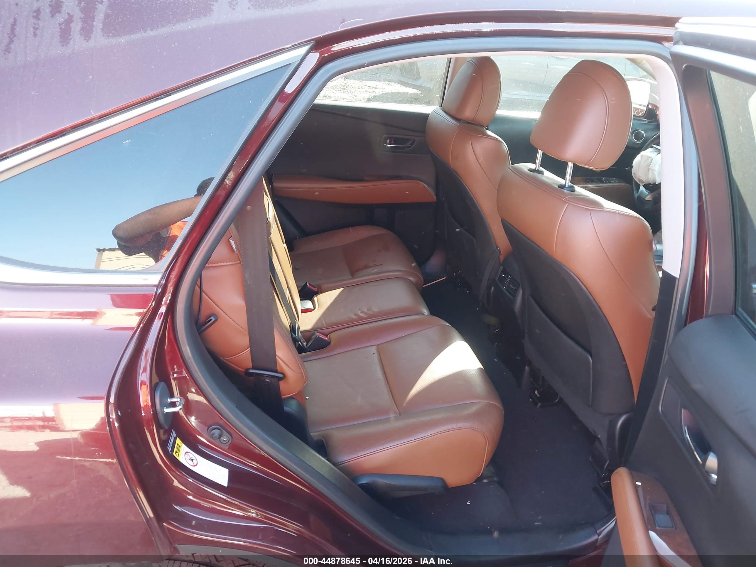 2013 Lexus Rx 350   Red vin: 2T2ZK1BAXDC115953