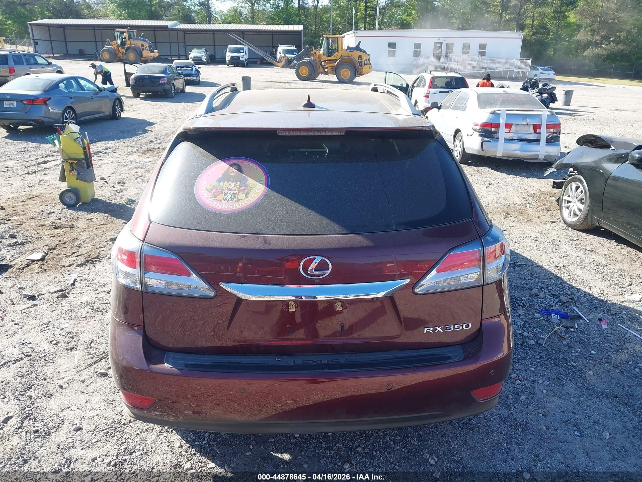 2013 Lexus Rx 350   Red vin: 2T2ZK1BAXDC115953