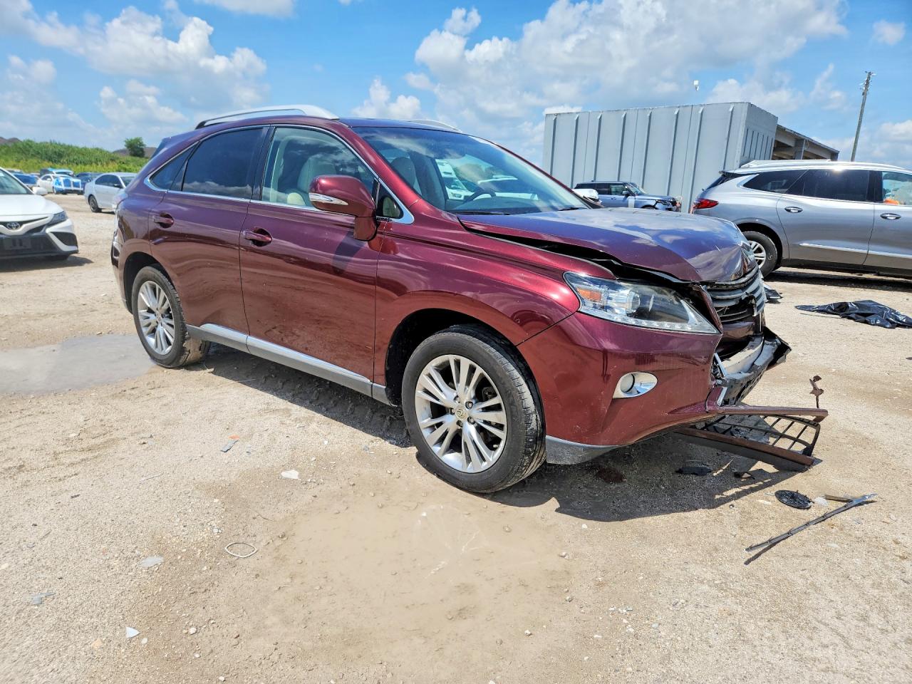 2013 Lexus Rx 350 Burgundy vin: 2T2ZK1BAXDC122126