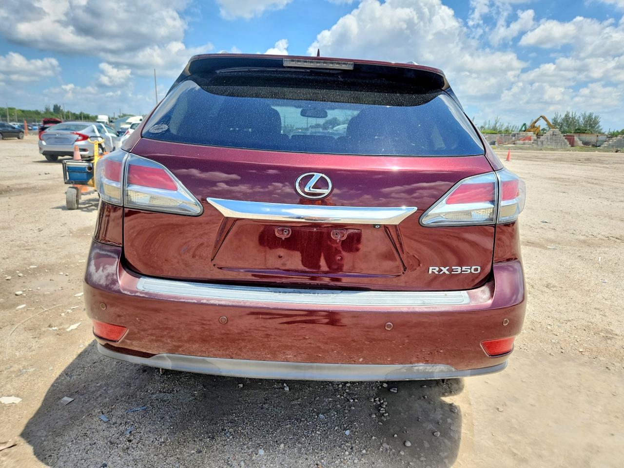 2013 Lexus Rx 350 Burgundy vin: 2T2ZK1BAXDC122126
