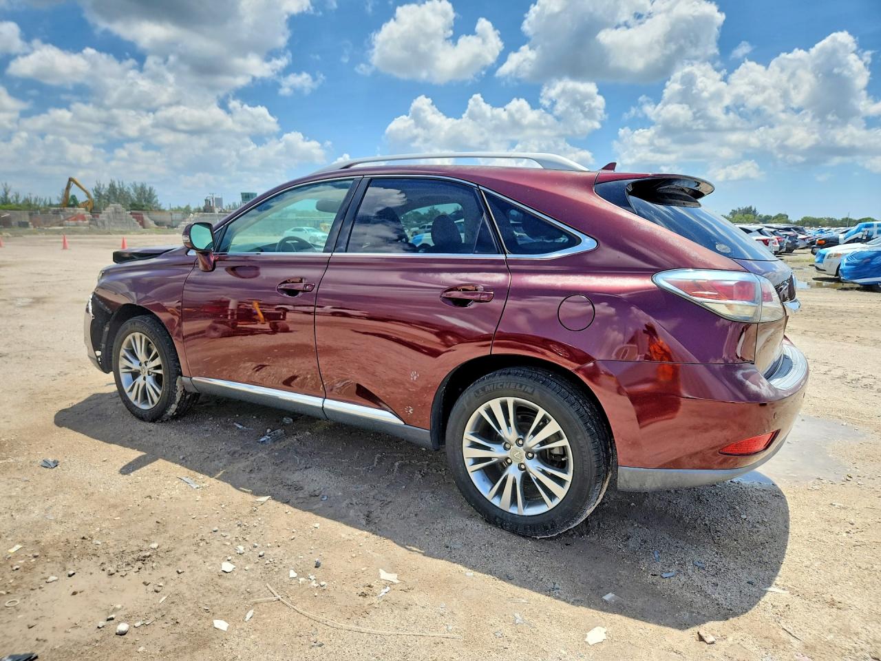 2013 Lexus Rx 350 Burgundy vin: 2T2ZK1BAXDC122126