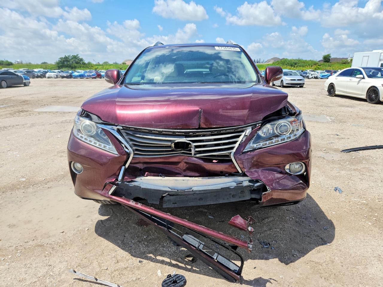 2013 Lexus Rx 350 Burgundy vin: 2T2ZK1BAXDC122126