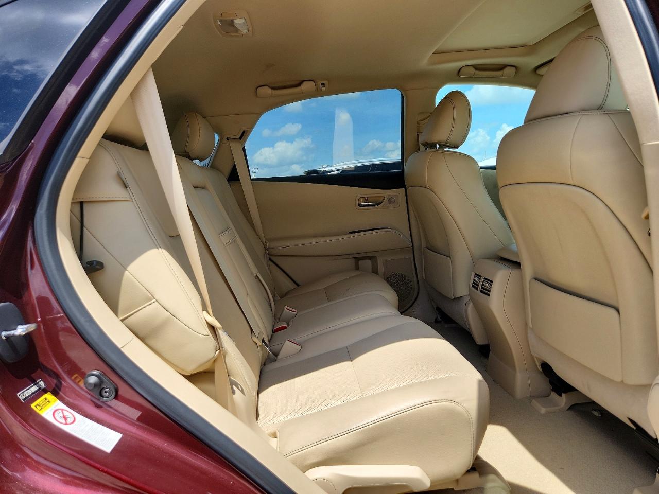 2013 Lexus Rx 350 Burgundy vin: 2T2ZK1BAXDC122126