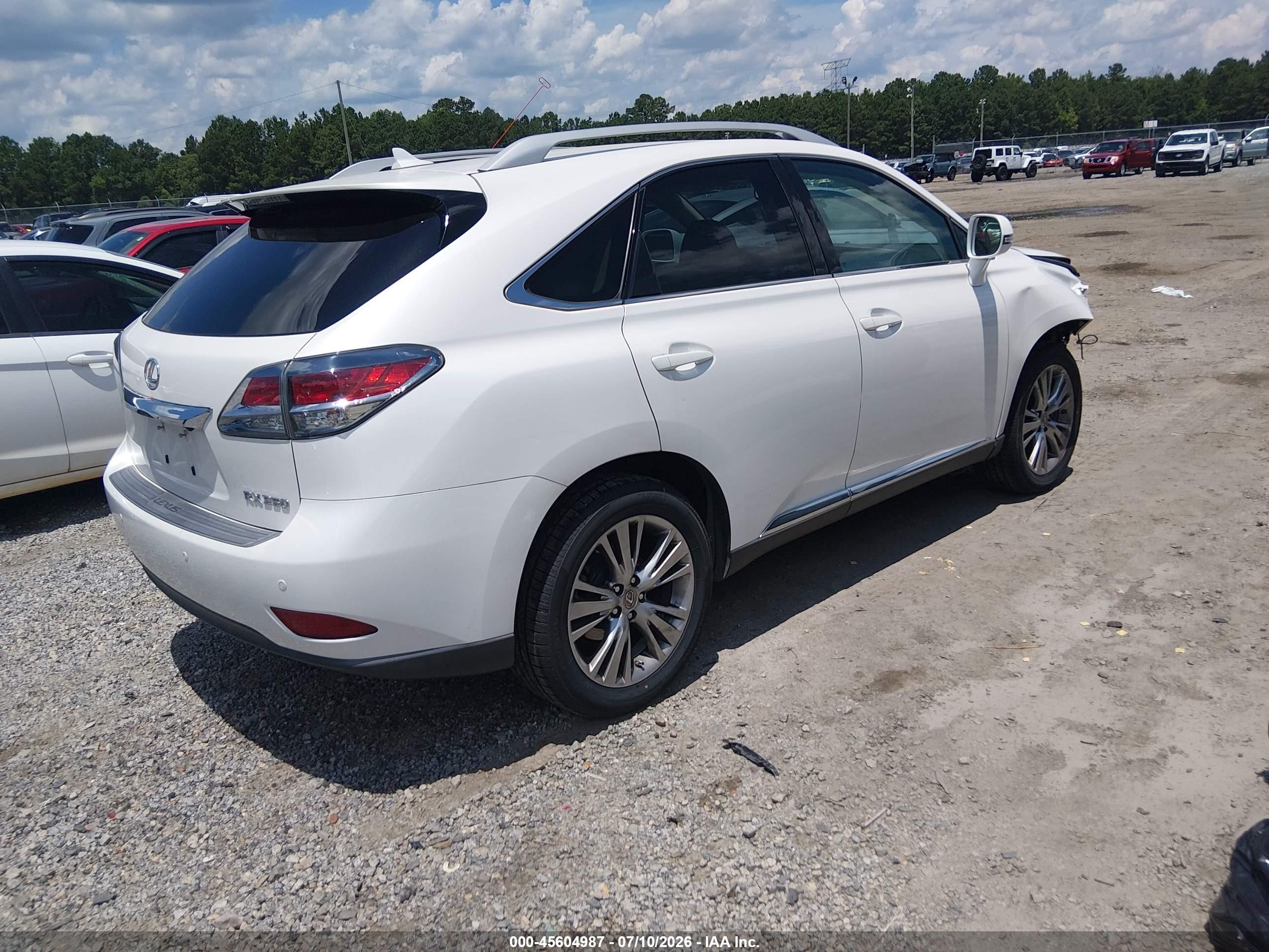 2013 Lexus Rx 350   Белый vin: 2T2ZK1BAXDC126497