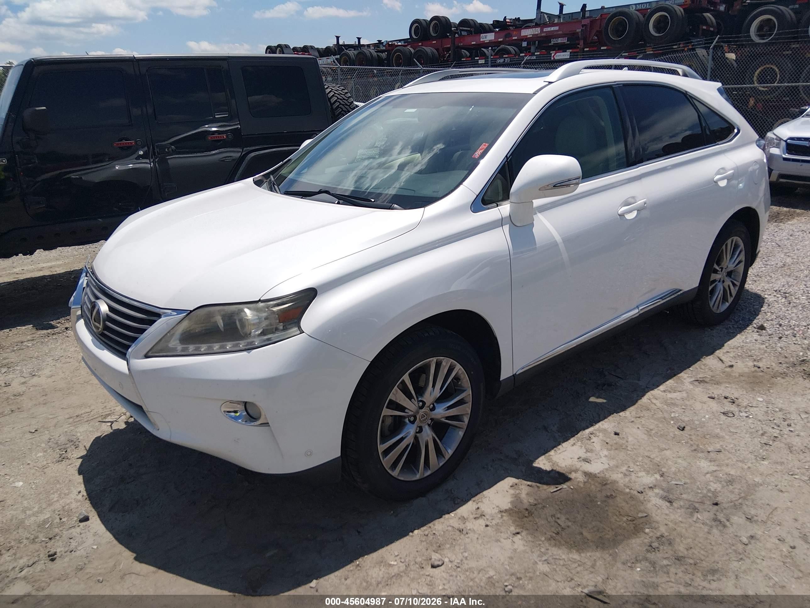 2013 Lexus Rx 350   Белый vin: 2T2ZK1BAXDC126497