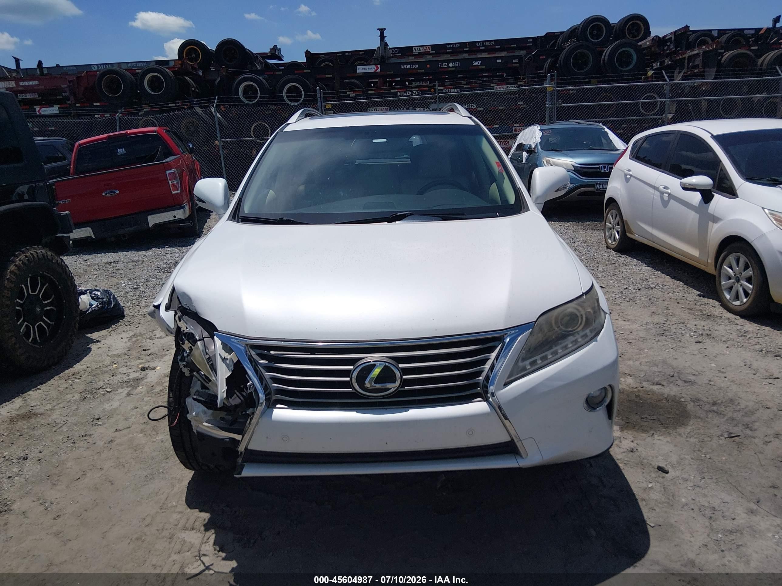 2013 Lexus Rx 350   Белый vin: 2T2ZK1BAXDC126497