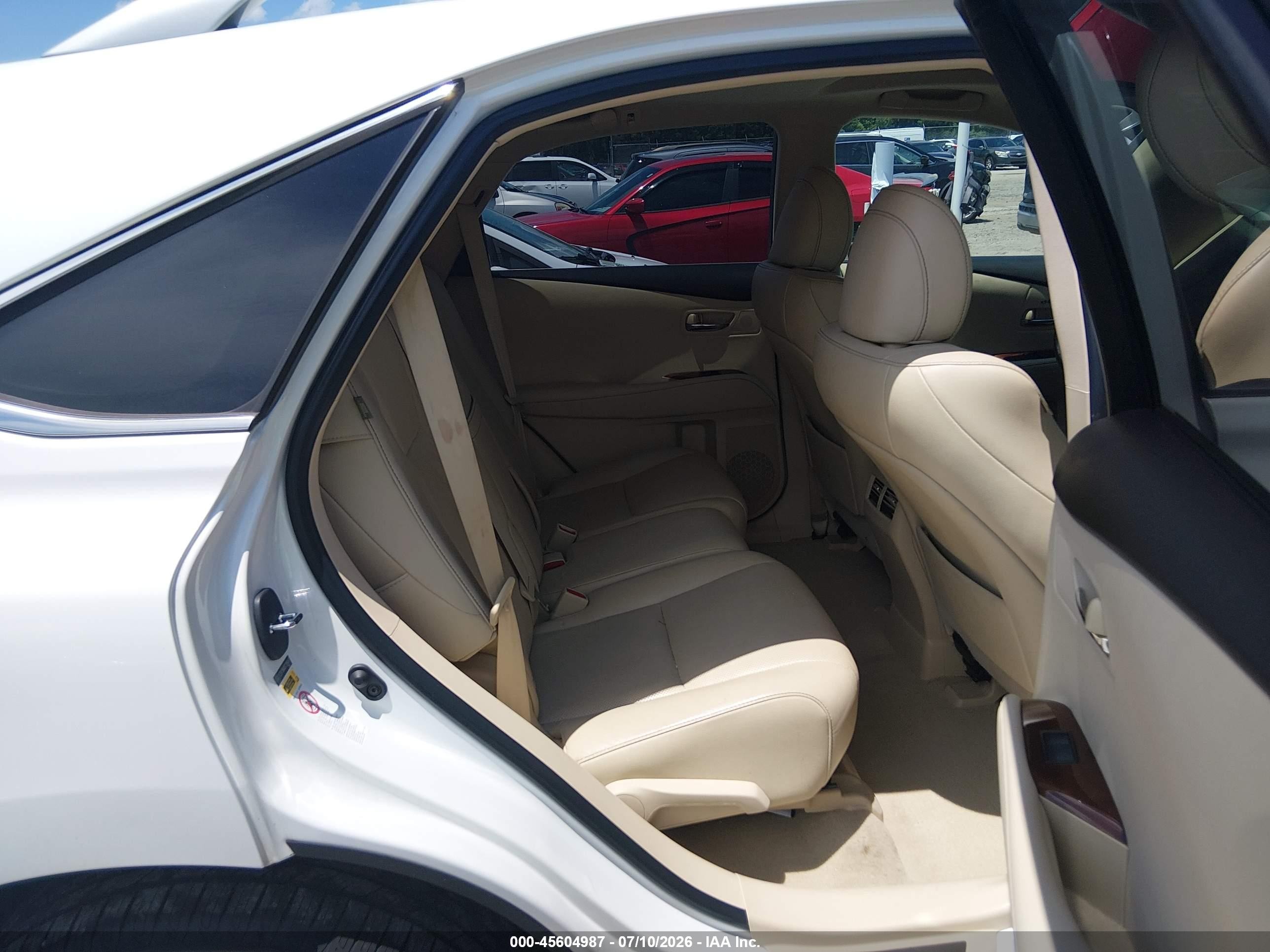 2013 Lexus Rx 350   Белый vin: 2T2ZK1BAXDC126497