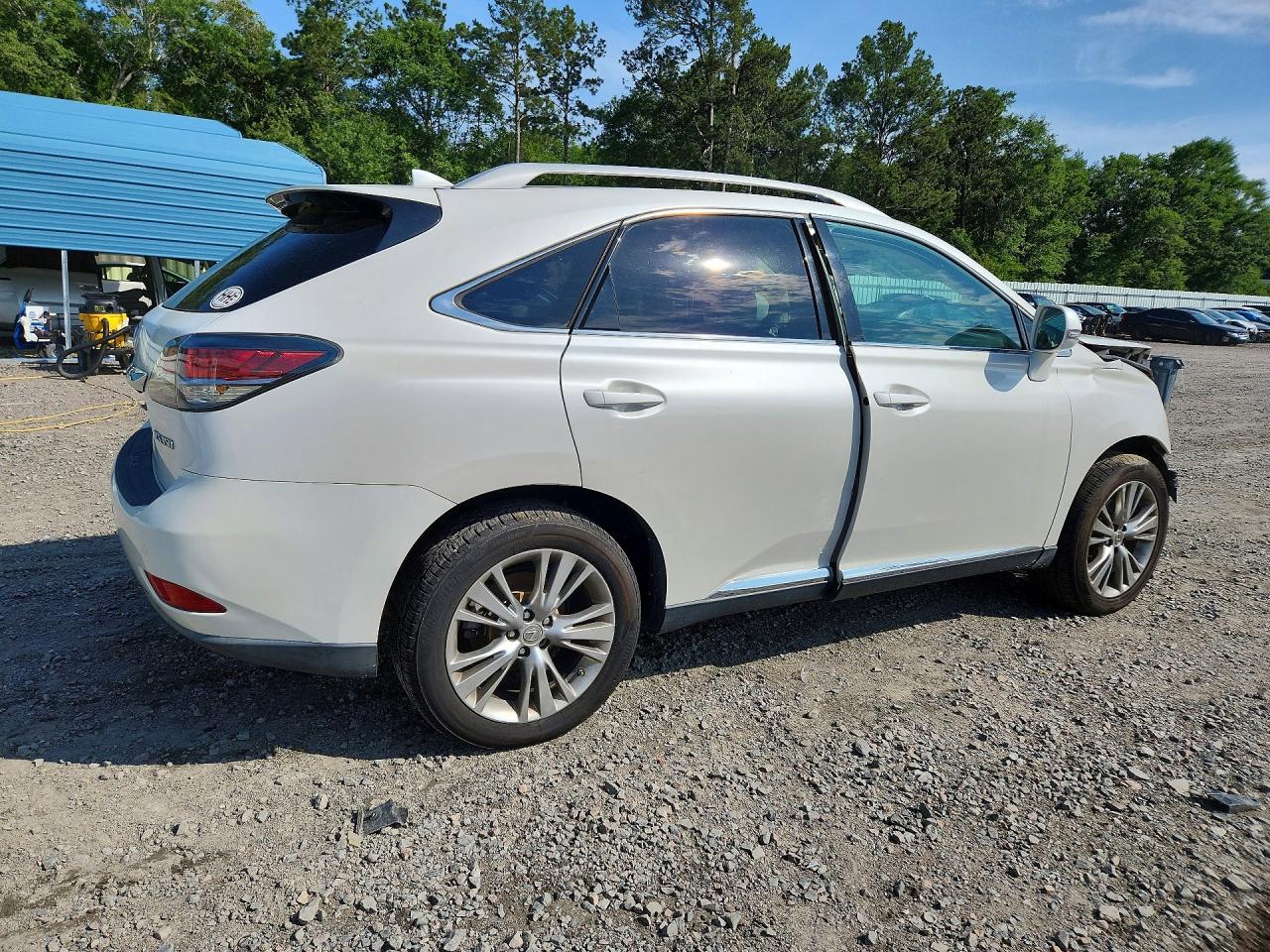 2014 Lexus Rx 350 White vin: 2T2ZK1BAXEC134679
