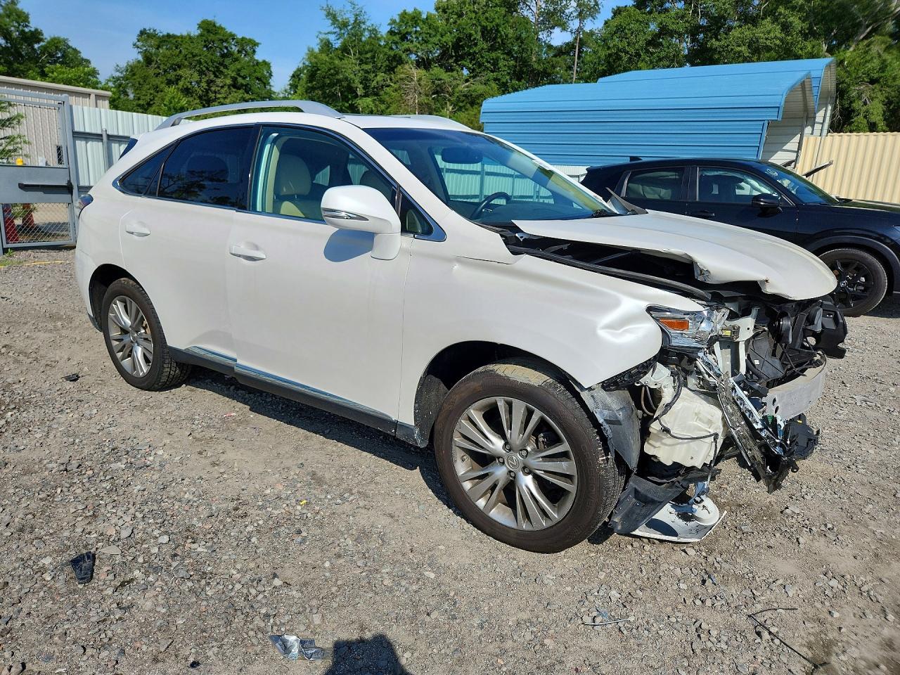 2014 Lexus Rx 350 White vin: 2T2ZK1BAXEC134679