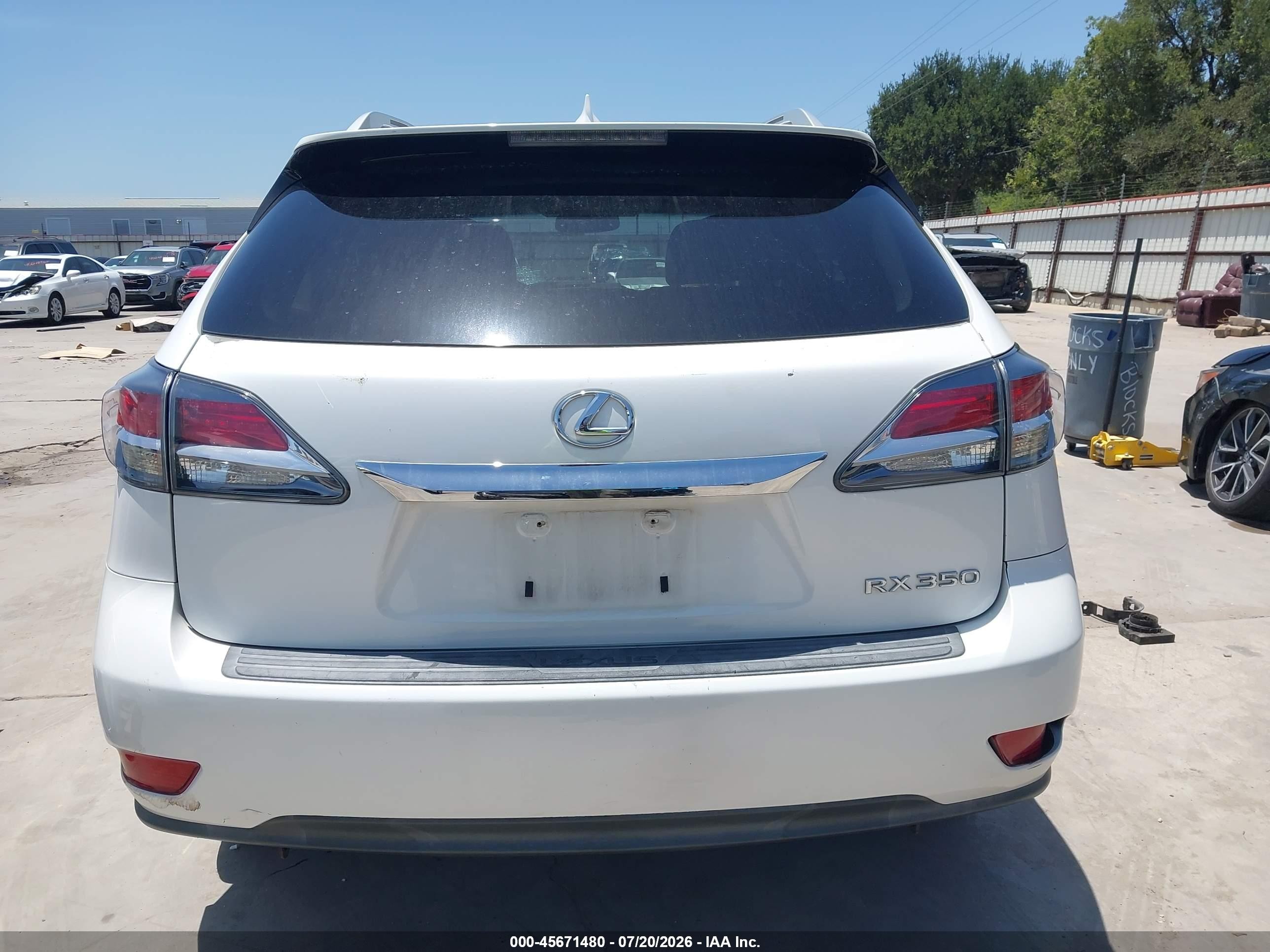 2014 Lexus Rx 350   White vin: 2T2ZK1BAXEC136738