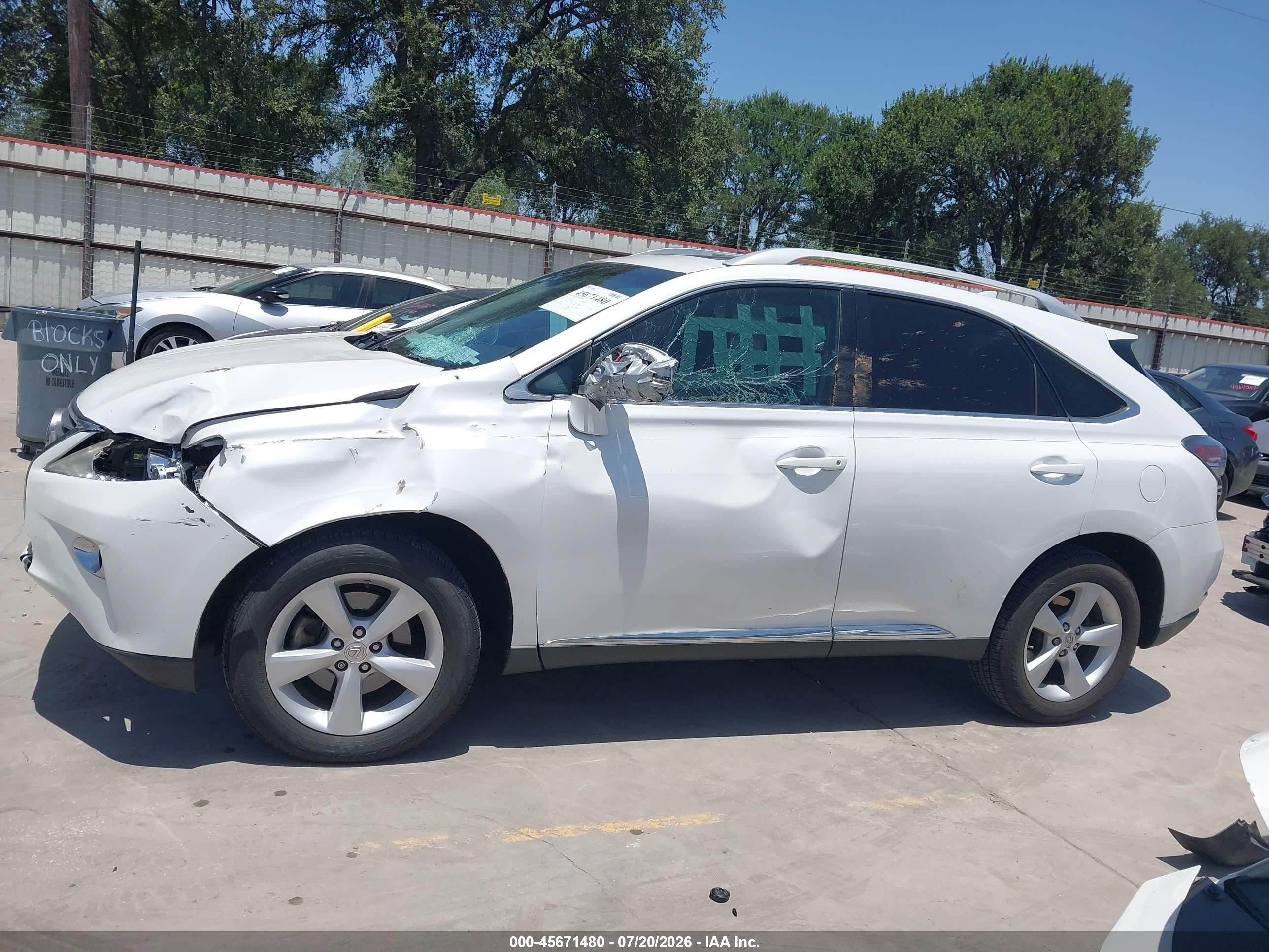 2014 Lexus Rx 350   White vin: 2T2ZK1BAXEC136738