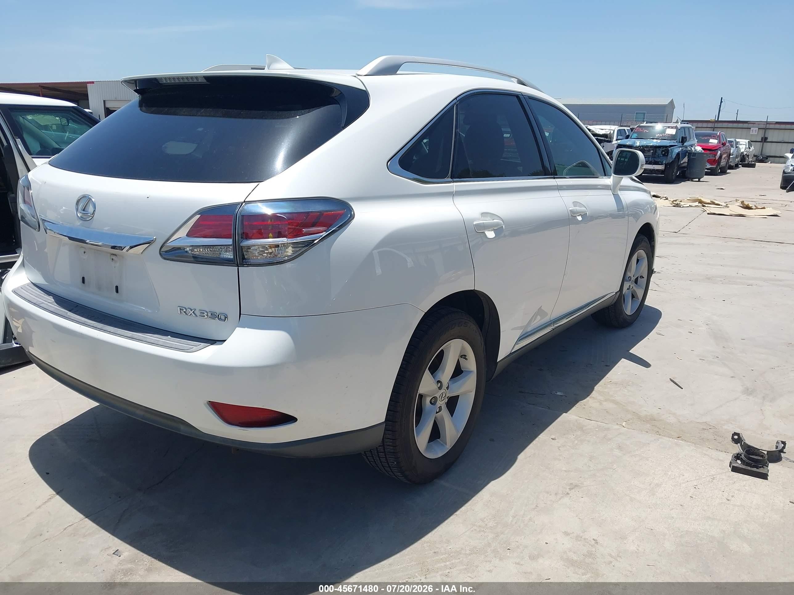 2014 Lexus Rx 350   White vin: 2T2ZK1BAXEC136738