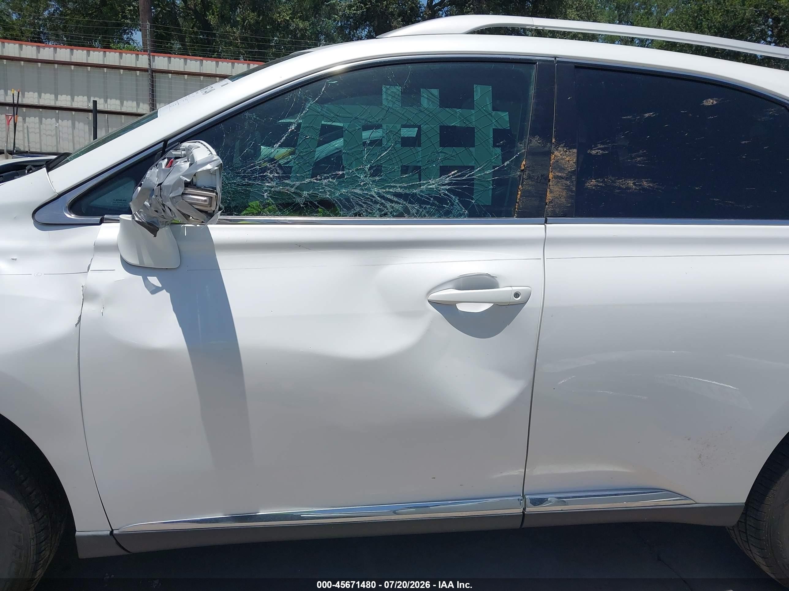 2014 Lexus Rx 350   White vin: 2T2ZK1BAXEC136738