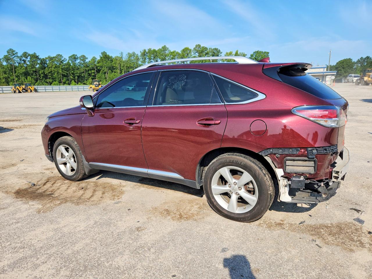 2015 Lexus Rx 350 Base Темно-бордовый vin: 2T2ZK1BAXFC154819