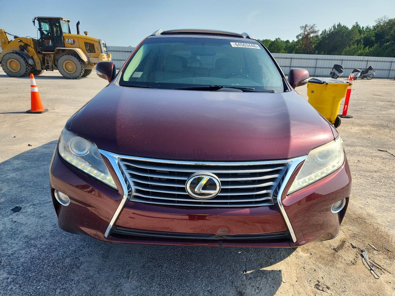 2015 Lexus Rx 350 Base Темно-бордовый vin: 2T2ZK1BAXFC154819