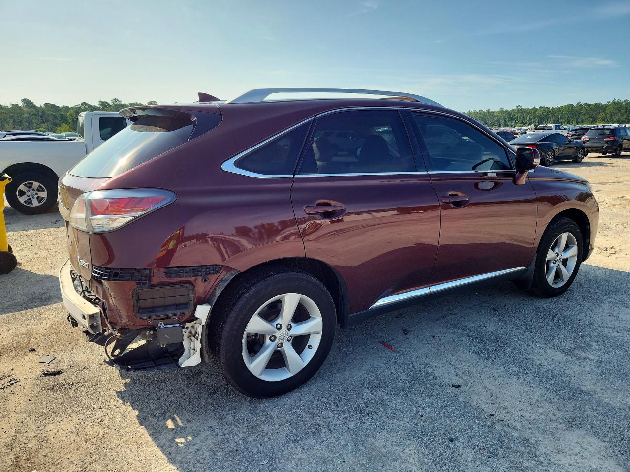 2015 Lexus Rx 350 Base Темно-бордовый vin: 2T2ZK1BAXFC154819