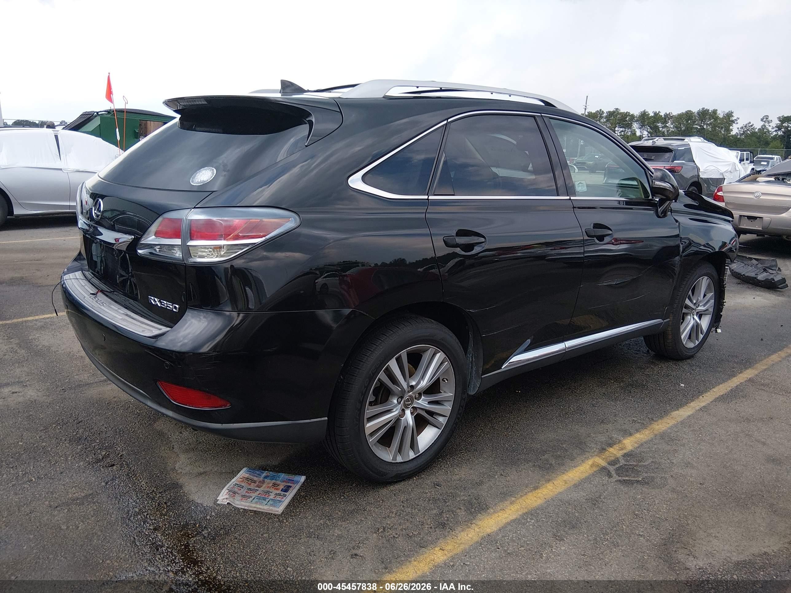 2015 Lexus Rx 350   Black vin: 2T2ZK1BAXFC159440