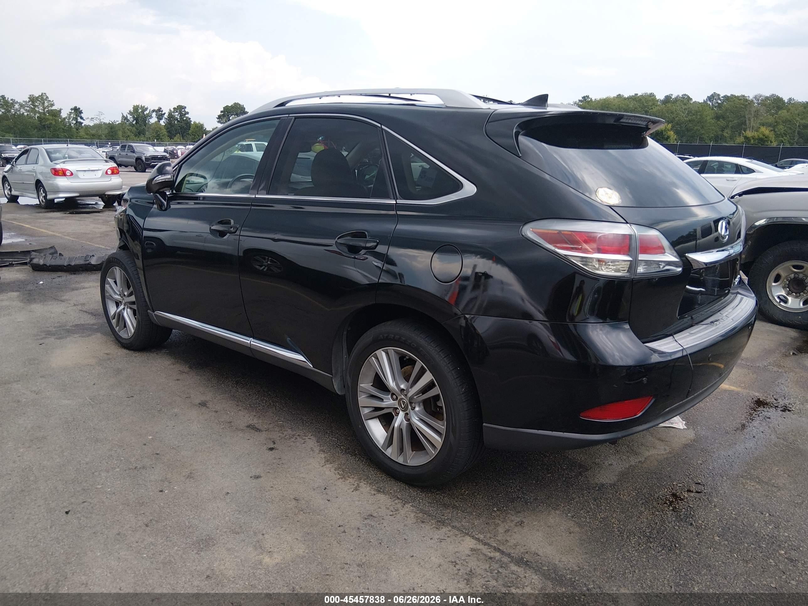 2015 Lexus Rx 350   Black vin: 2T2ZK1BAXFC159440