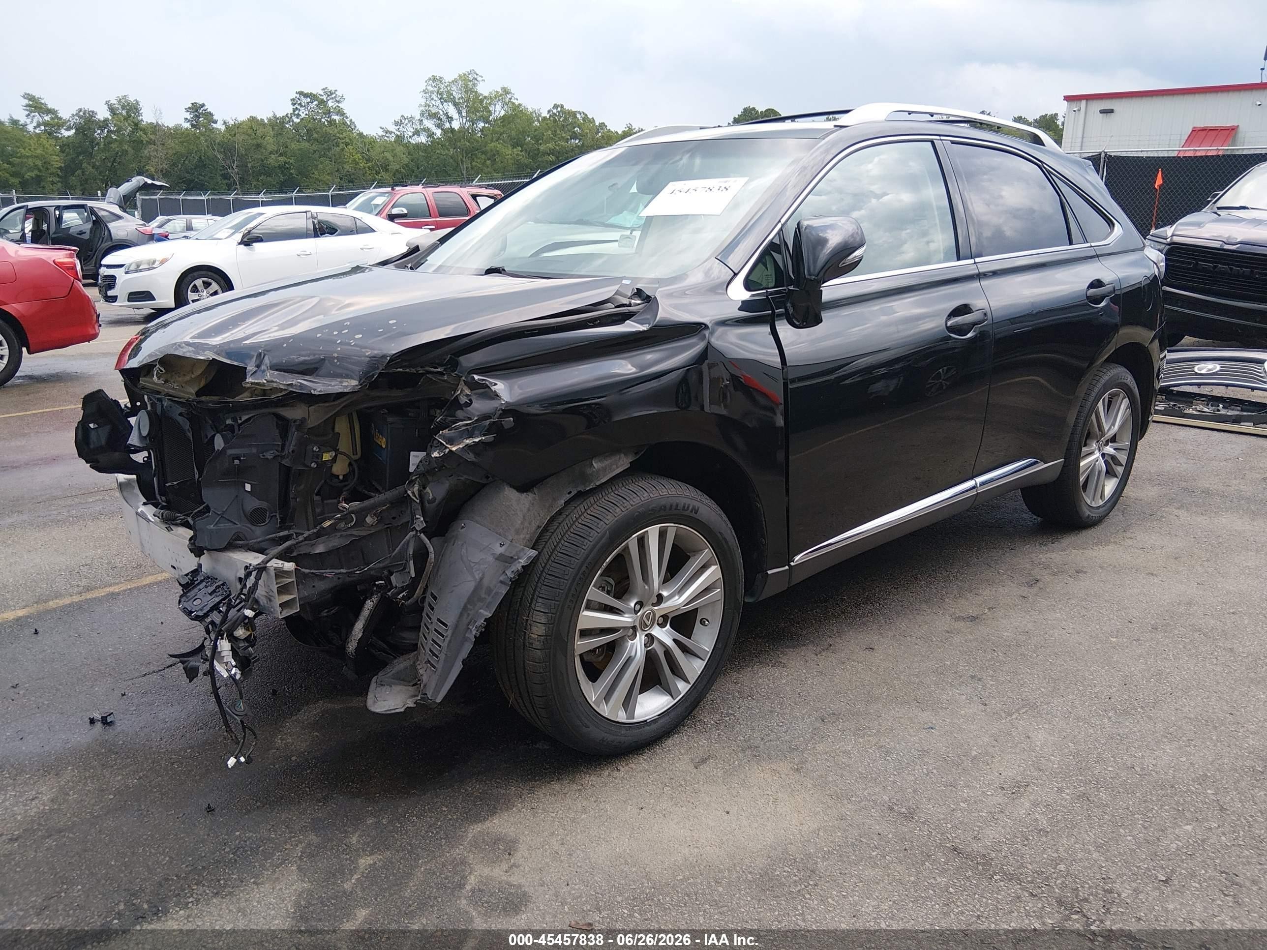 2015 Lexus Rx 350   Black vin: 2T2ZK1BAXFC159440